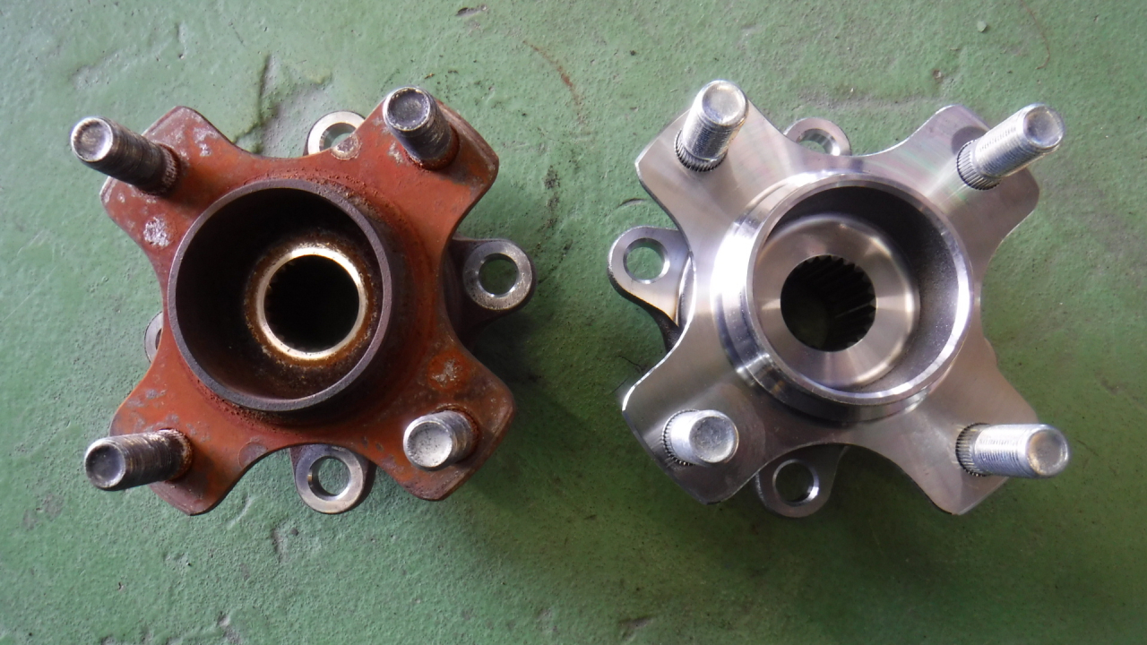 ワゴンR　ハブベアリング交換