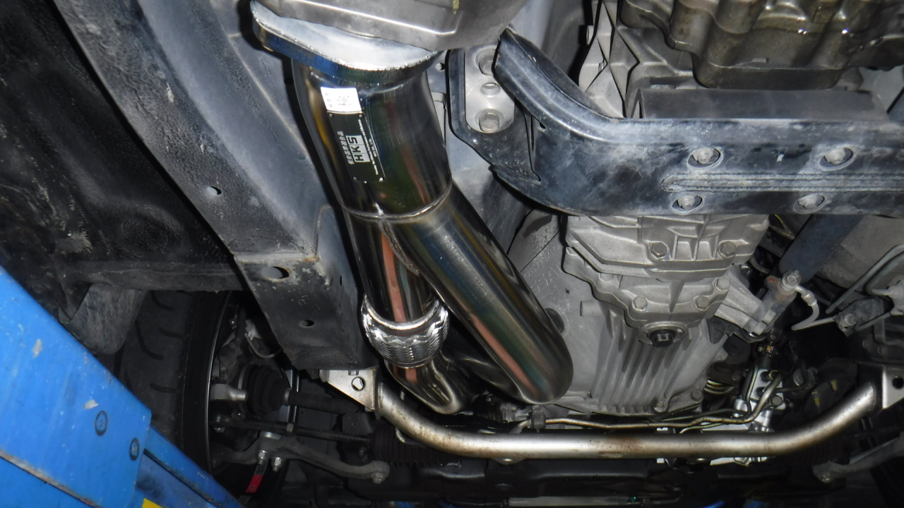 RB26　フロントパイプ交換