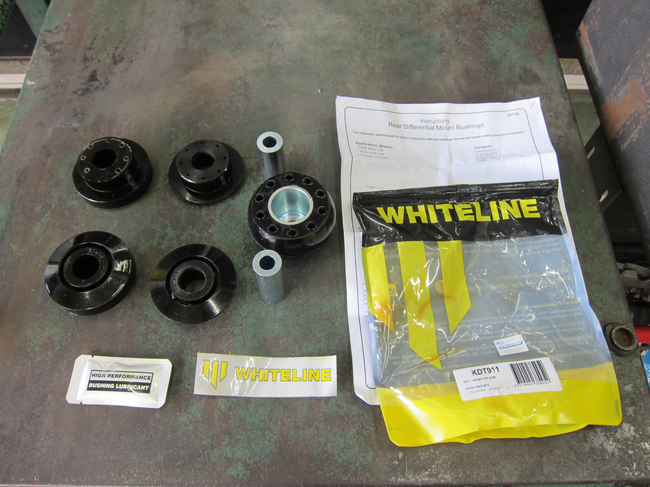 V36スカイライン　デフマウントブッシュ交換！