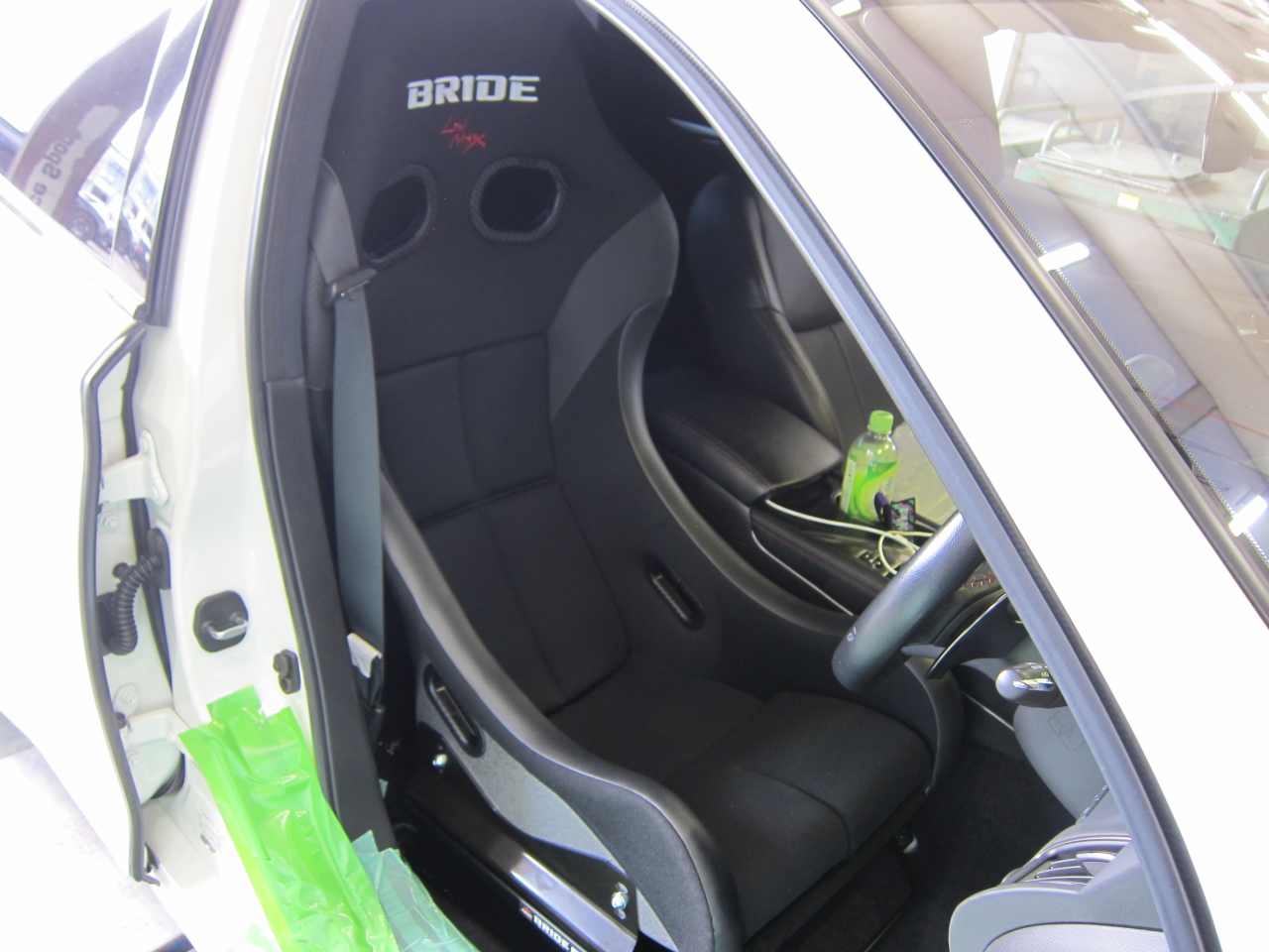 スカイライン400R(RV37)　バケットシート交換！