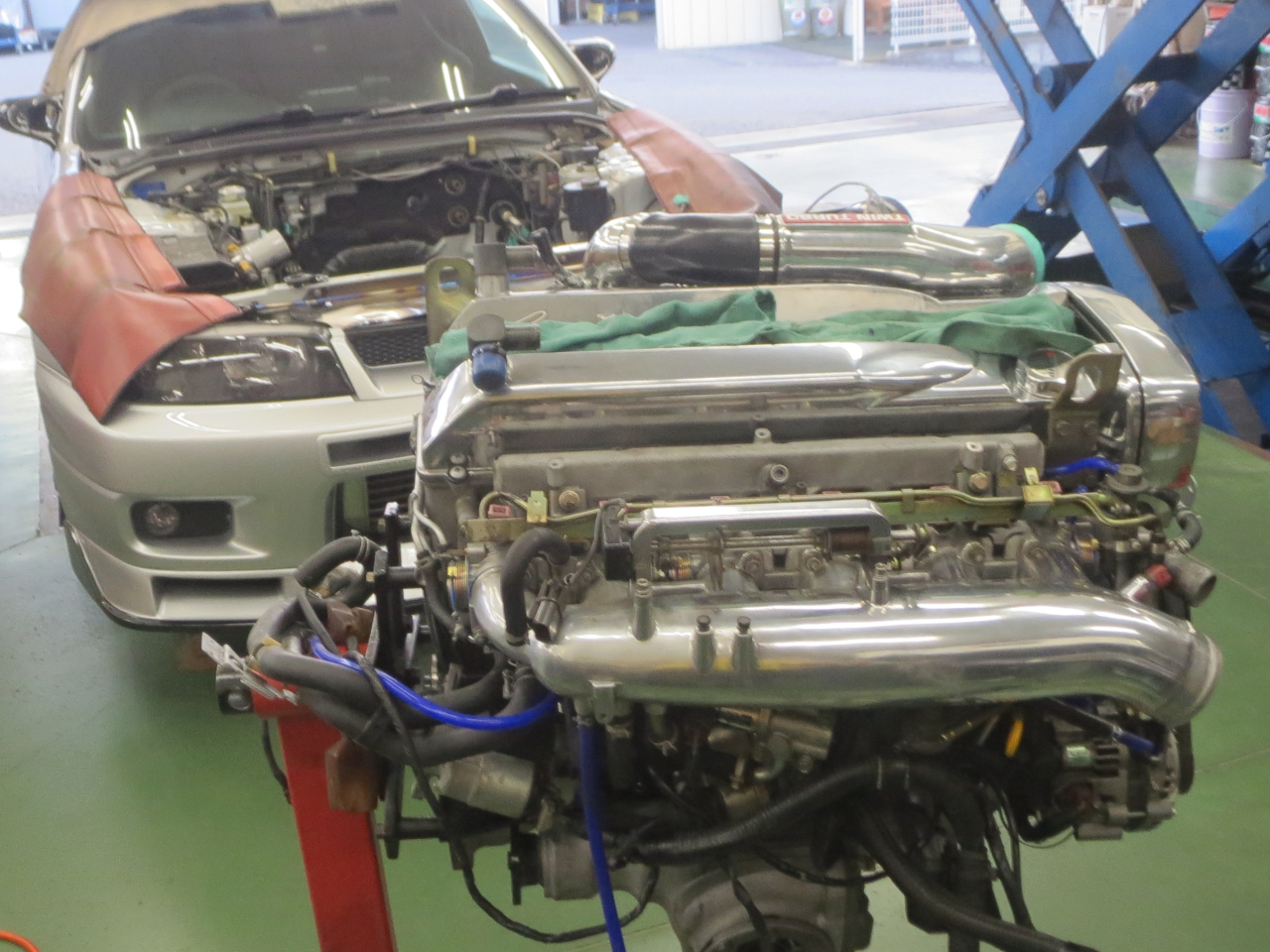 ＢＣＮＲ３３　ＲＢ２６改２.８Ｌエンジン
