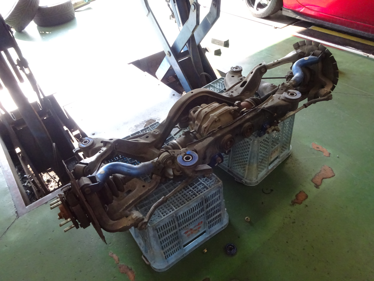 ER34 メンバーブッシュ交換
