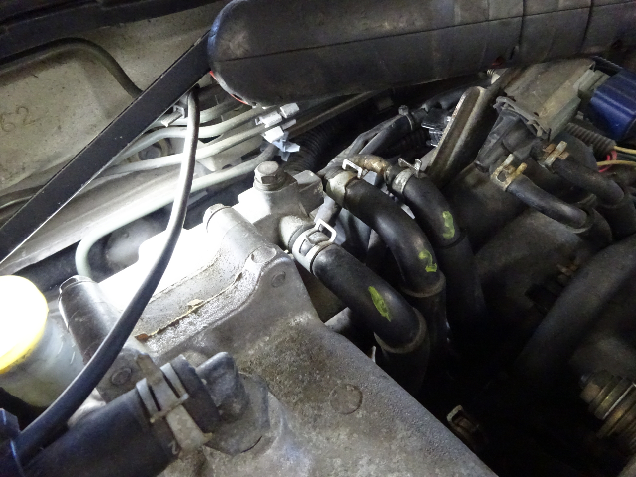 ローレル　AACバルブホース交換