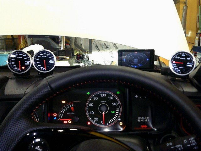 N-ONE　メーター付け