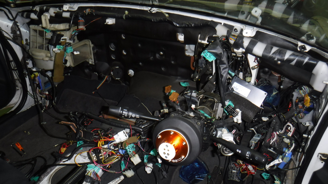 ダッシュボード　バラシ！