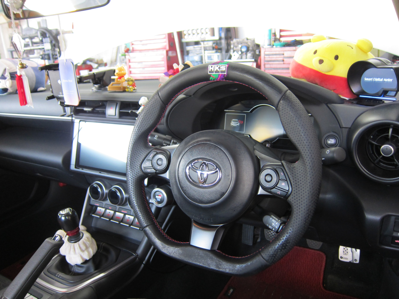 HKS REPLACEMENT STEERING　GR86！