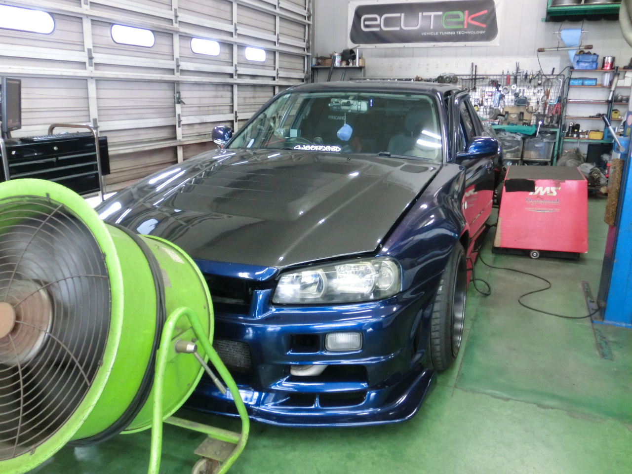 ER34 MANBAﾀｰﾋﾞﾝで450馬力！