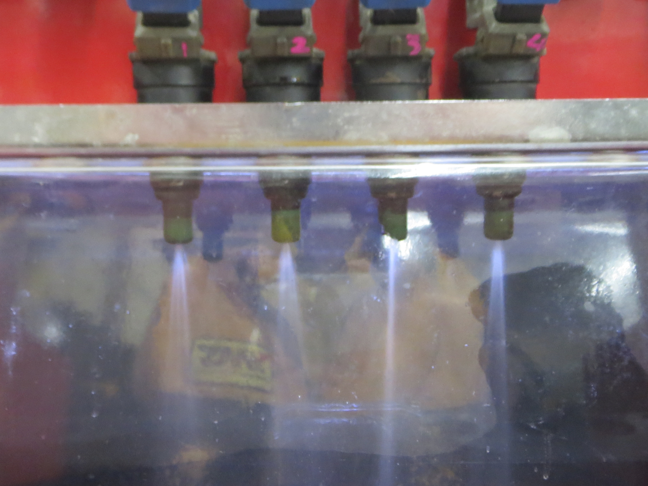 インジェクター点検・洗浄