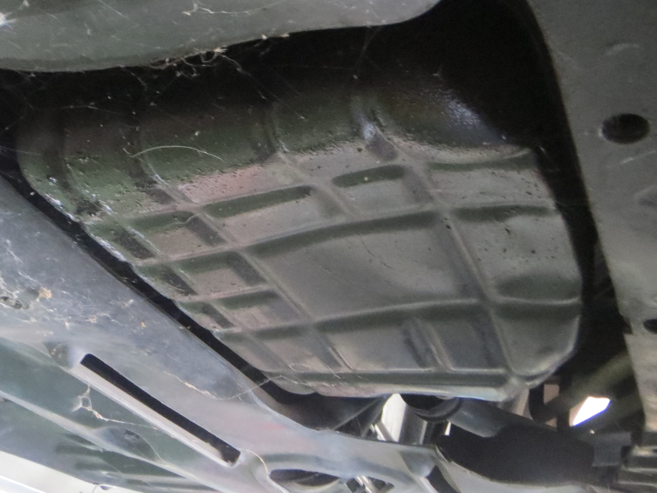 Ｓ１５シルビア　車検整備　オイルパン修理